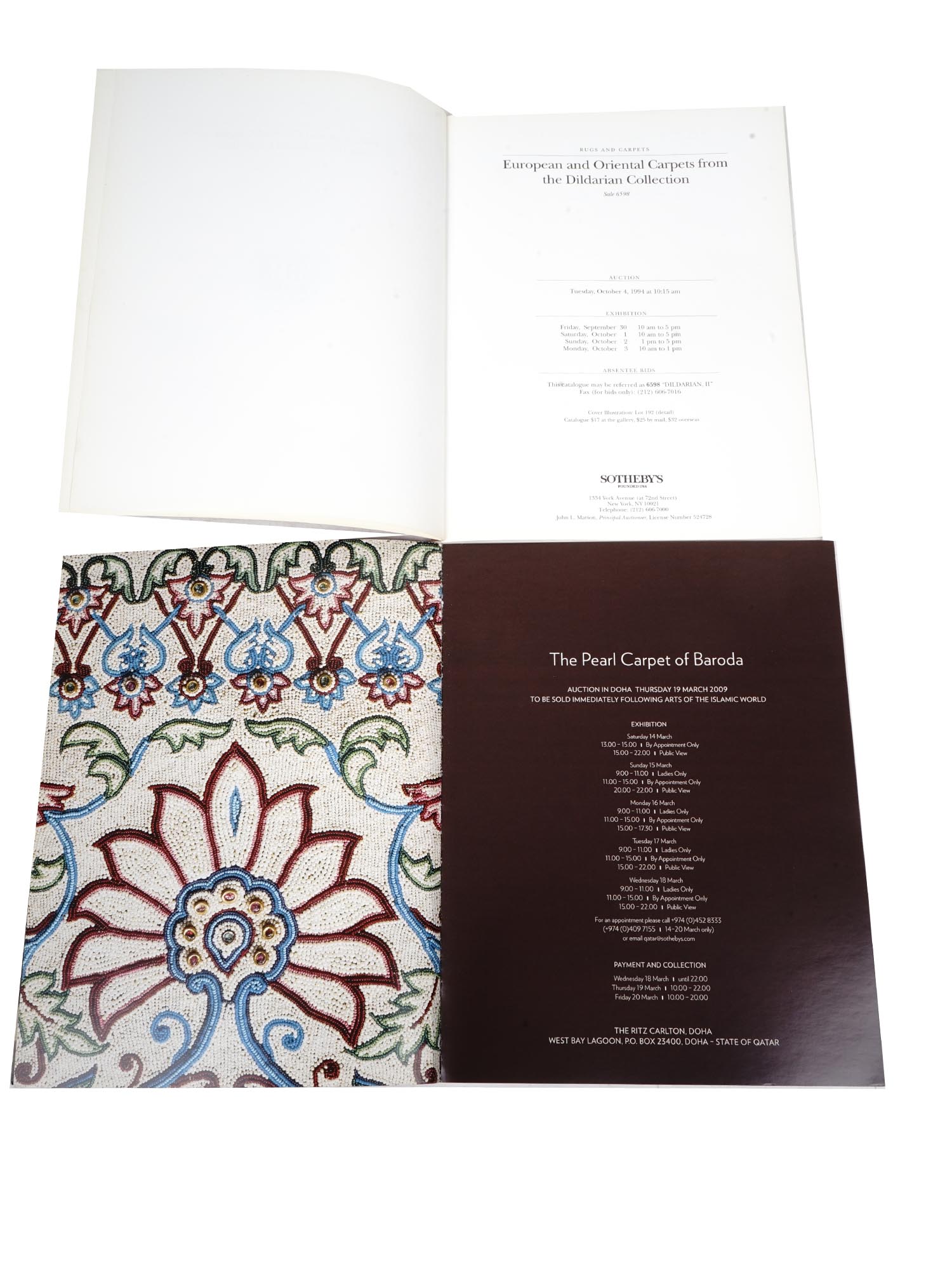 VINTAGE CHRISTIES SOTHEBYS RUG CATALOG COLLECTION PIC-3